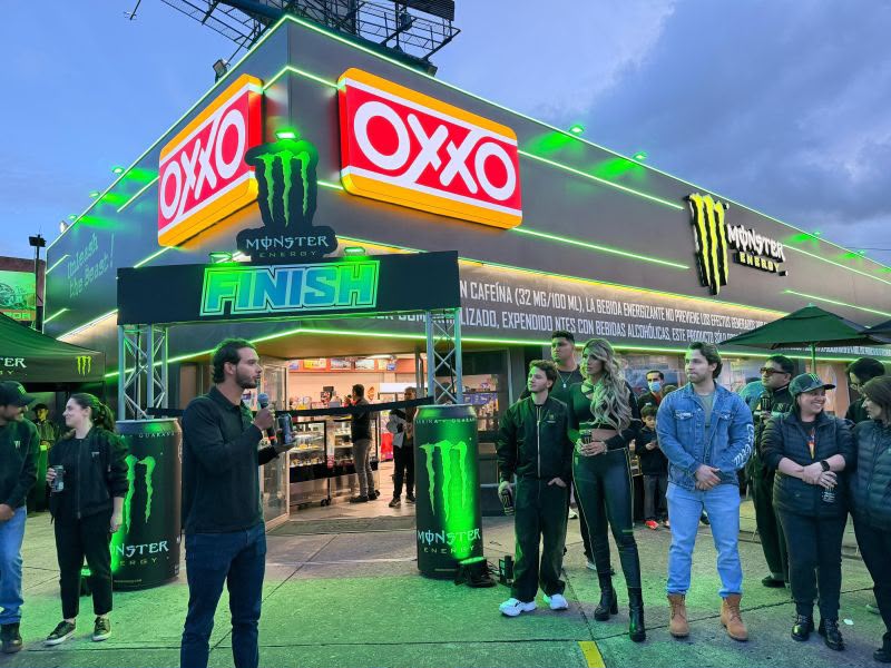 Activación Monster Energy en OXXO